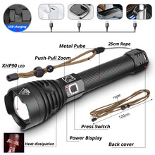 Load image into Gallery viewer, FLASHEX™ 90,000 Tactical Zoom Flashlight | -70% OFF🔥